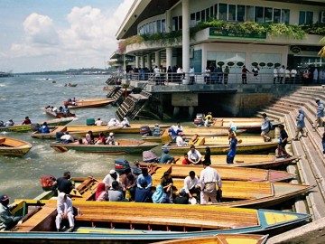 Water Village and Proboscis Monkey